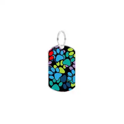 Купить tappi Эниф адресник-жетон с рисунком для собак, лапки микс