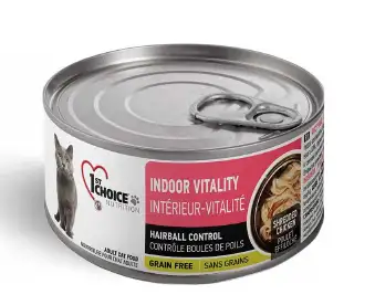 1st Choice Vitality влажный корм для домашних кошек с курицей и яблоками (банка)