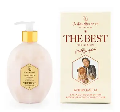 Iv San Bernard ISB The Best Line Andromeda кондиционер для выпадающей шерсти и чувствительной кожи с экстрактом шиповника
