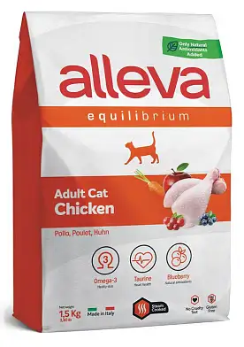 Alleva Equilibrium Cat сухой корм для взрослых кошек с курицей